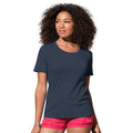 Marina Blue - Back - Stedman Womens-Ladies Stars T-Shirt