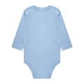 Light Blue - Back - Casual Classics Baby Long-Sleeved Bodysuit
