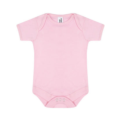 Light Pink - Front - Casual Classics Baby Bodysuit