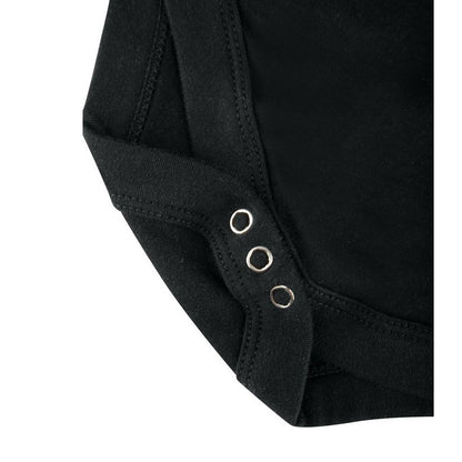 Black - Side - Casual Classics Baby Bodysuit