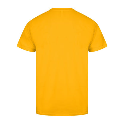 Yellow - Back - Casual Classics Mens Original Tech T-Shirt