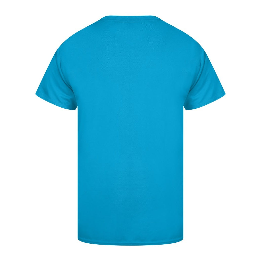 Sapphire Blue - Back - Casual Classics Mens Original Tech T-Shirt