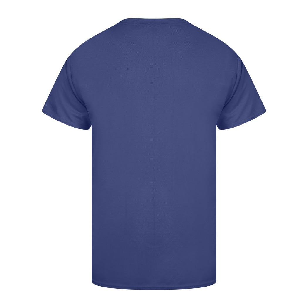 Royal Blue - Back - Casual Classics Mens Original Tech T-Shirt