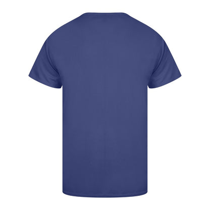 Royal Blue - Back - Casual Classics Mens Original Tech T-Shirt