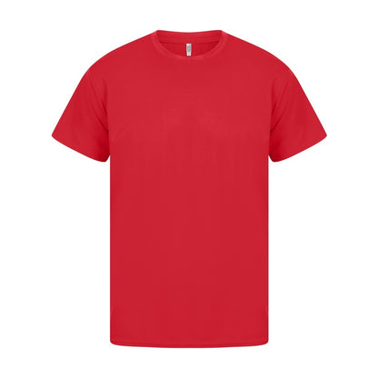 Red - Front - Casual Classics Mens Original Tech T-Shirt