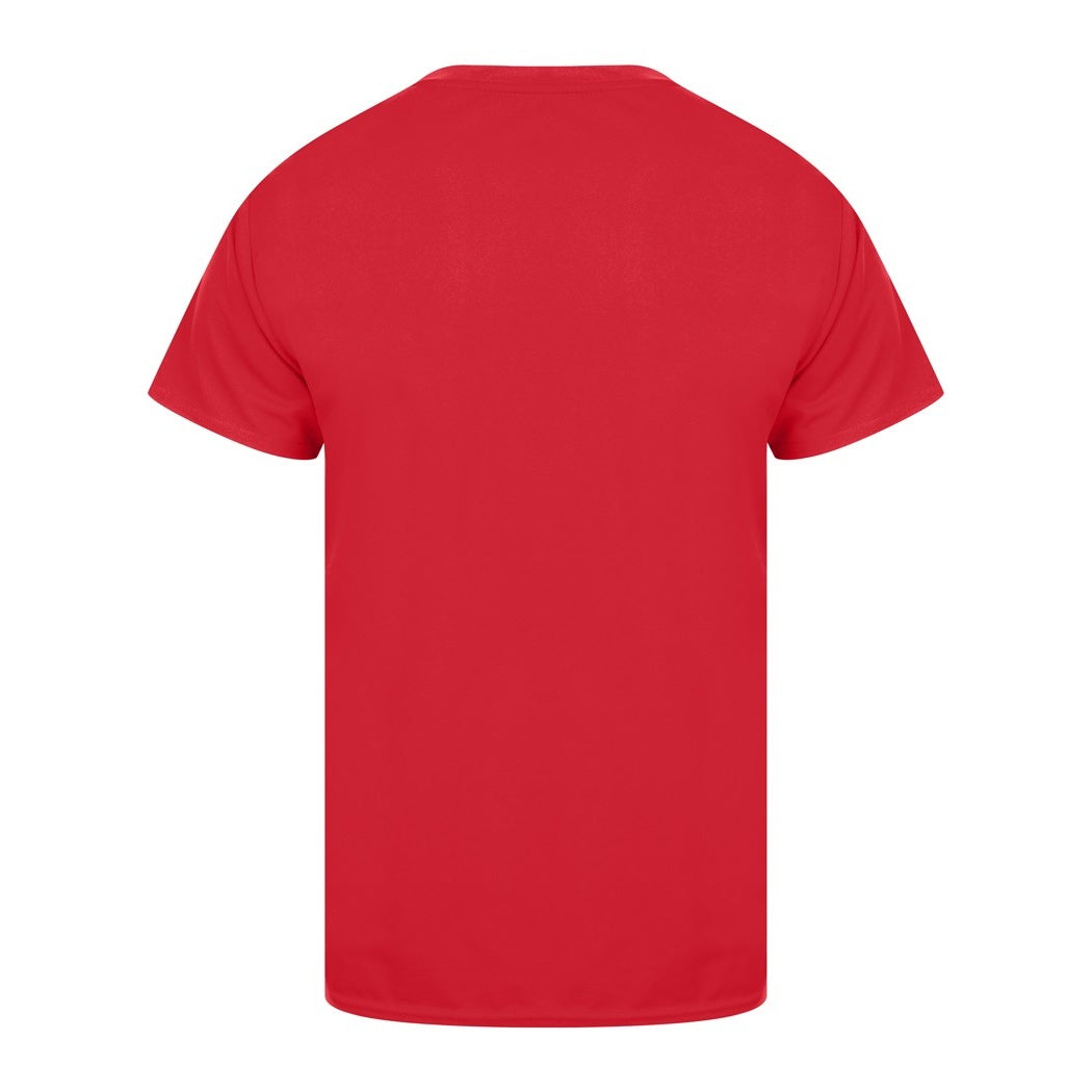 Red - Back - Casual Classics Mens Original Tech T-Shirt