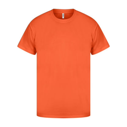 Orange - Front - Casual Classics Mens Original Tech T-Shirt