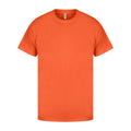 Orange - Front - Casual Classics Mens Original Tech T-Shirt