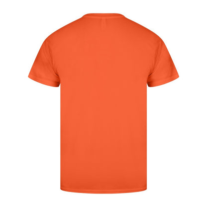 Orange - Back - Casual Classics Mens Original Tech T-Shirt