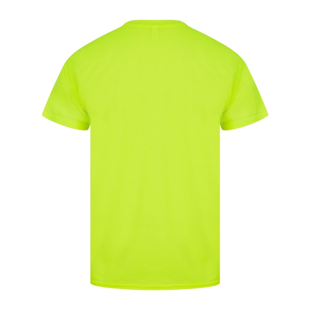 Lime - Back - Casual Classics Mens Original Tech T-Shirt