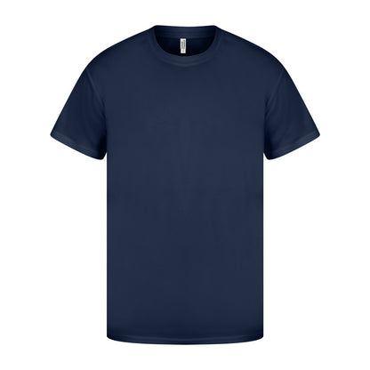 Navy - Front - Casual Classics Mens Original Tech T-Shirt