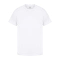 White - Front - Casual Classics Mens Original Tech T-Shirt