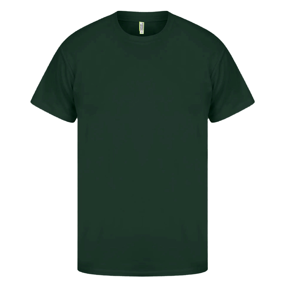 Forest Green - Front - Casual Classics Mens Original Tech T-Shirt