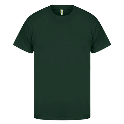 Forest Green - Front - Casual Classics Mens Original Tech T-Shirt