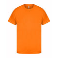 Cyber Orange - Front - Casual Classics Mens Original Tech T-Shirt