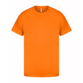 Cyber Orange - Front - Casual Classics Mens Original Tech T-Shirt