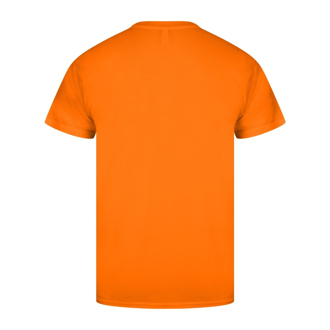 Cyber Orange - Side - Casual Classics Mens Original Tech T-Shirt