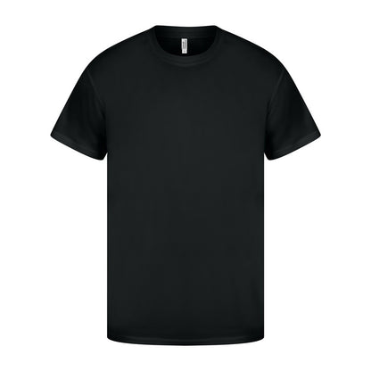 Black - Front - Casual Classics Mens Original Tech T-Shirt