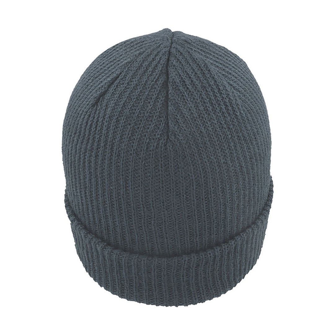 Grey - Back - Atlantis Skate Beanie