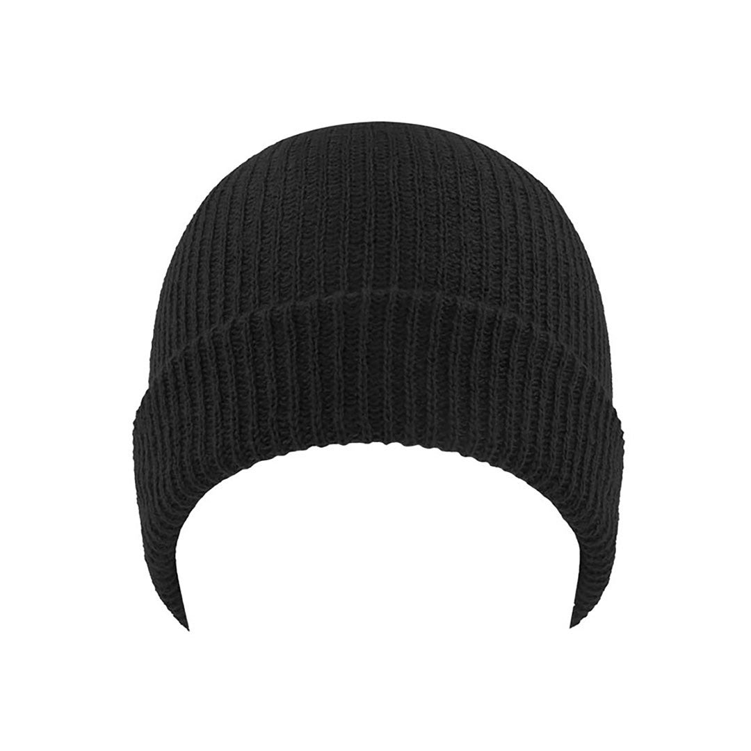 Black - Side - Atlantis Skate Beanie