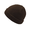 Brown - Front - Atlantis Skate Beanie