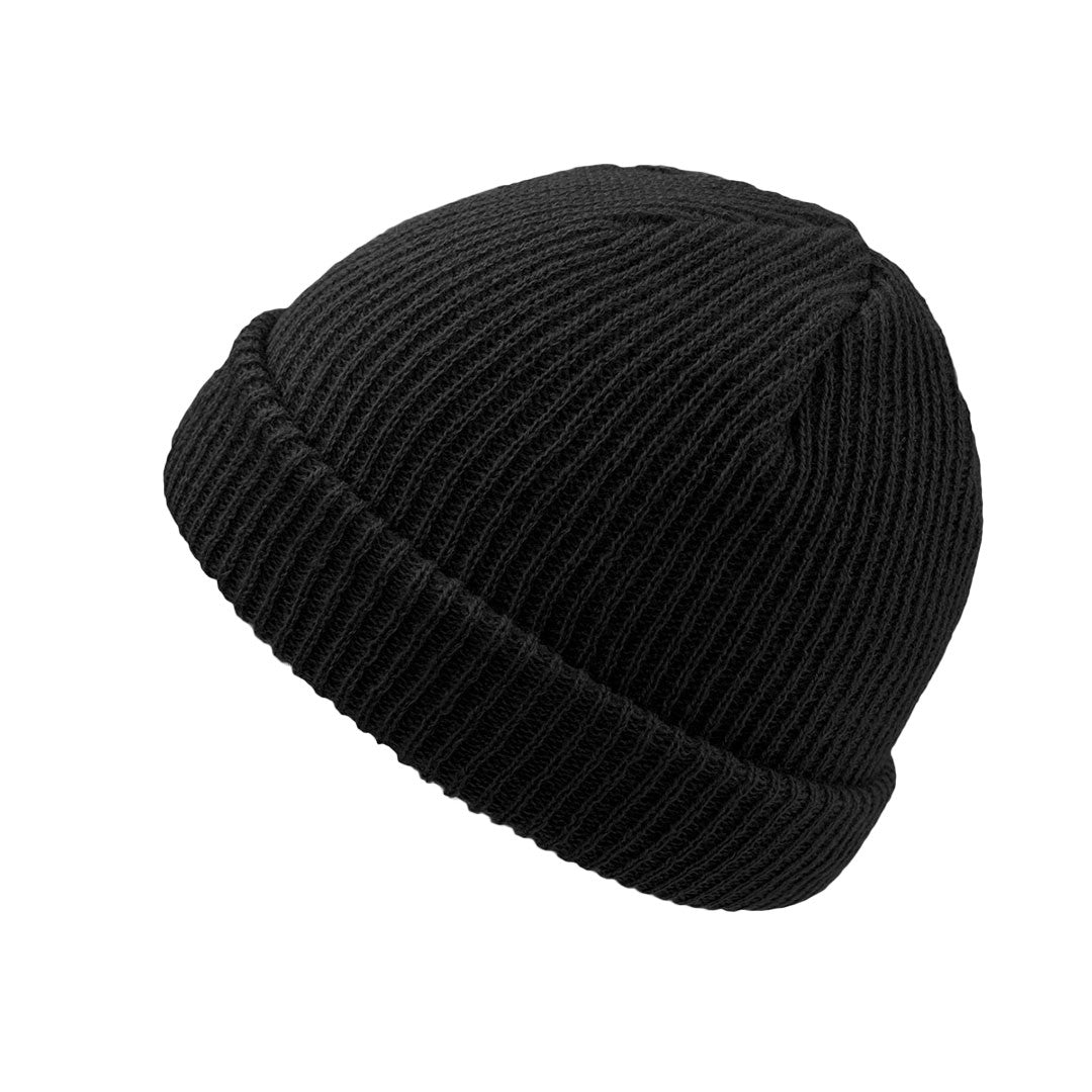 Black - Front - Atlantis Skate Beanie
