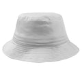 White - Front - Atlantis Cotton Bucket Hat