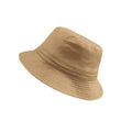 Khaki - Back - Atlantis Cotton Bucket Hat