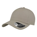 Light Grey - Front - Atlantis 5 Panel Structured Cap