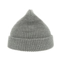 Grey Melange - Side - Atlantis Woolly Wool Blend Beanie