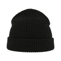 Black - Back - Atlantis Woolly Wool Blend Beanie