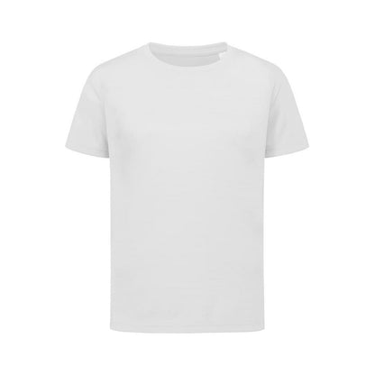 White - Front - Stedman Childrens-Kids Sports Active T-Shirt