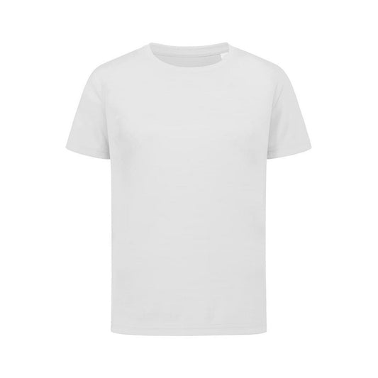 White - Front - Stedman Childrens-Kids Sports Active T-Shirt