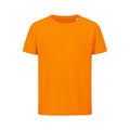 Cyber Orange - Front - Stedman Childrens-Kids Sports Active T-Shirt
