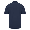 Navy - Side - Casual Classic Mens Eco Spirit Organic Polo Shirt