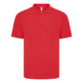 Red - Front - Casual Classic Mens Eco Spirit Organic Polo Shirt