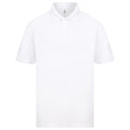 White - Front - Casual Classic Mens Eco Spirit Organic Polo Shirt