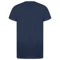 Navy - Side - Casual Classic Mens Eco Spirit Organic T-Shirt