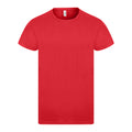 Red - Front - Casual Classic Mens Eco Spirit Organic T-Shirt