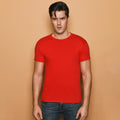 Red - Back - Casual Classic Mens Eco Spirit Organic T-Shirt