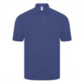 Royal Blue - Front - Casual Classics Mens Original Tech Pique Polo Shirt