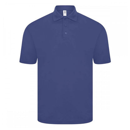 Royal Blue - Front - Casual Classics Mens Original Tech Pique Polo Shirt