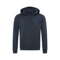 Midnight Blue - Front - Stedman Unisex Adult Sweat Recycled Hoodie