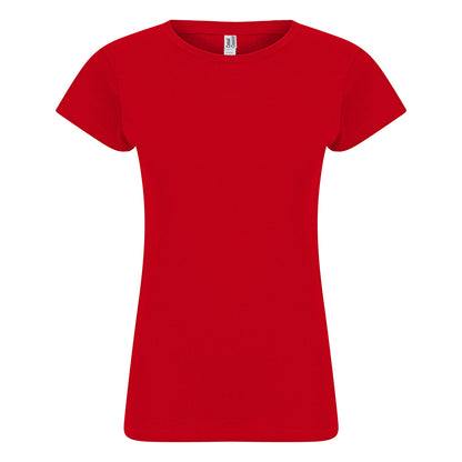 Red - Front - Casual Classic Womens-Ladies T-Shirt