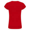 Red - Side - Casual Classic Womens-Ladies T-Shirt