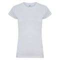 White - Front - Casual Classic Womens-Ladies T-Shirt