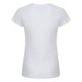 White - Back - Casual Classic Womens-Ladies T-Shirt