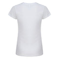 White - Side - Casual Classic Womens-Ladies T-Shirt