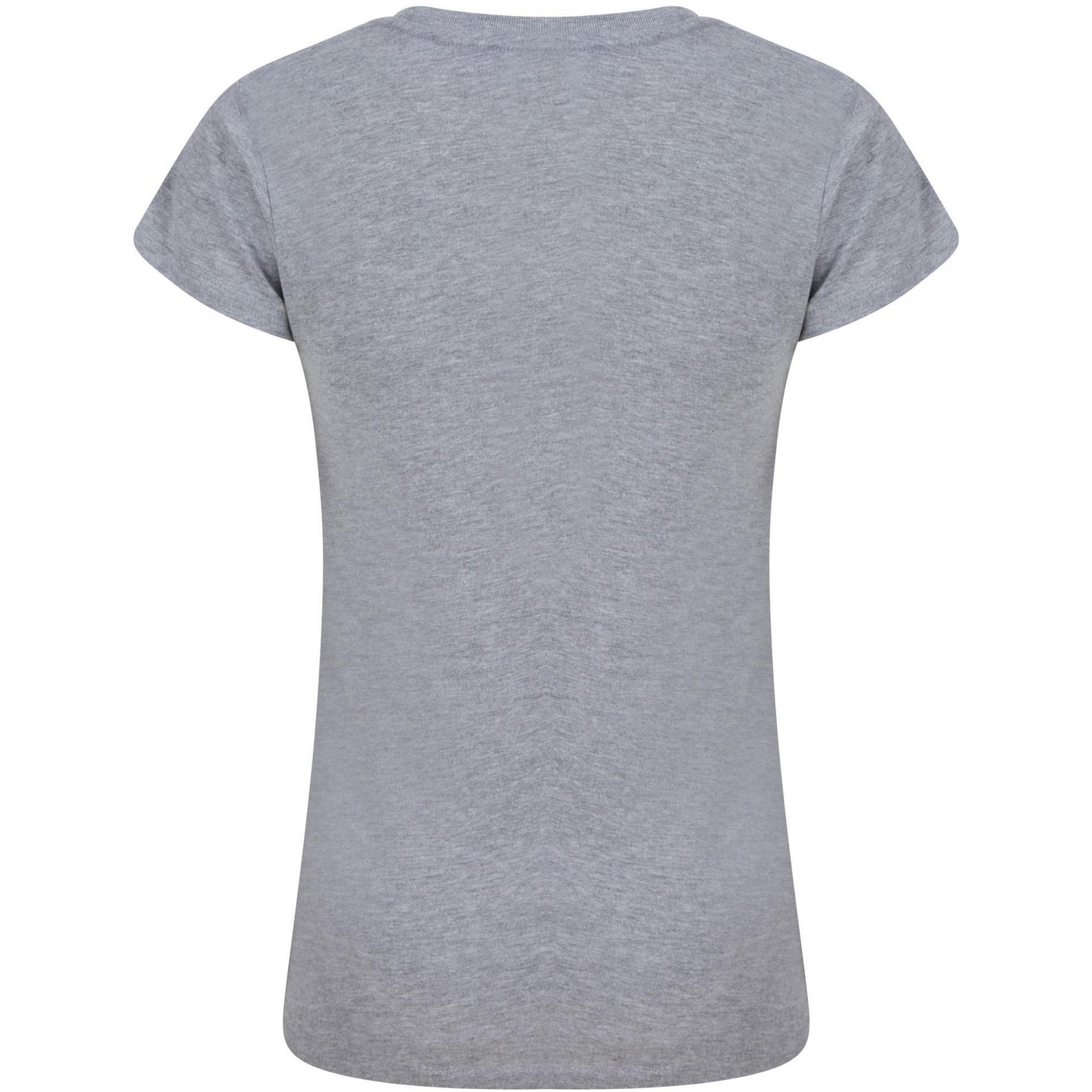 Heather - Side - Casual Classic Womens-Ladies T-Shirt