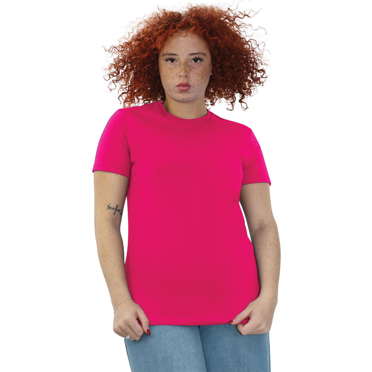 Heliconia - Side - Casual Classic Womens-Ladies T-Shirt